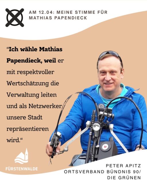 Danke für eure Unterstützung! 💪

#bürgermeisterwahl #fürstenwalde #wechsel
